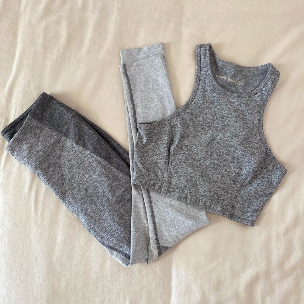 Outdoor Voices Athena Crop and Springs Leggings